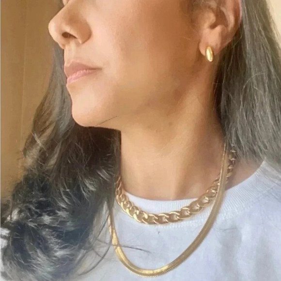 CHAIN Necklace | Snake Chain Necklace - Picture 4 of 7